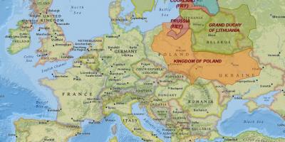 Bản đồ của Lithuania lịch sử