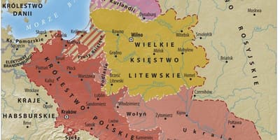 Bản đồ của grand lãnh địa của Lithuania